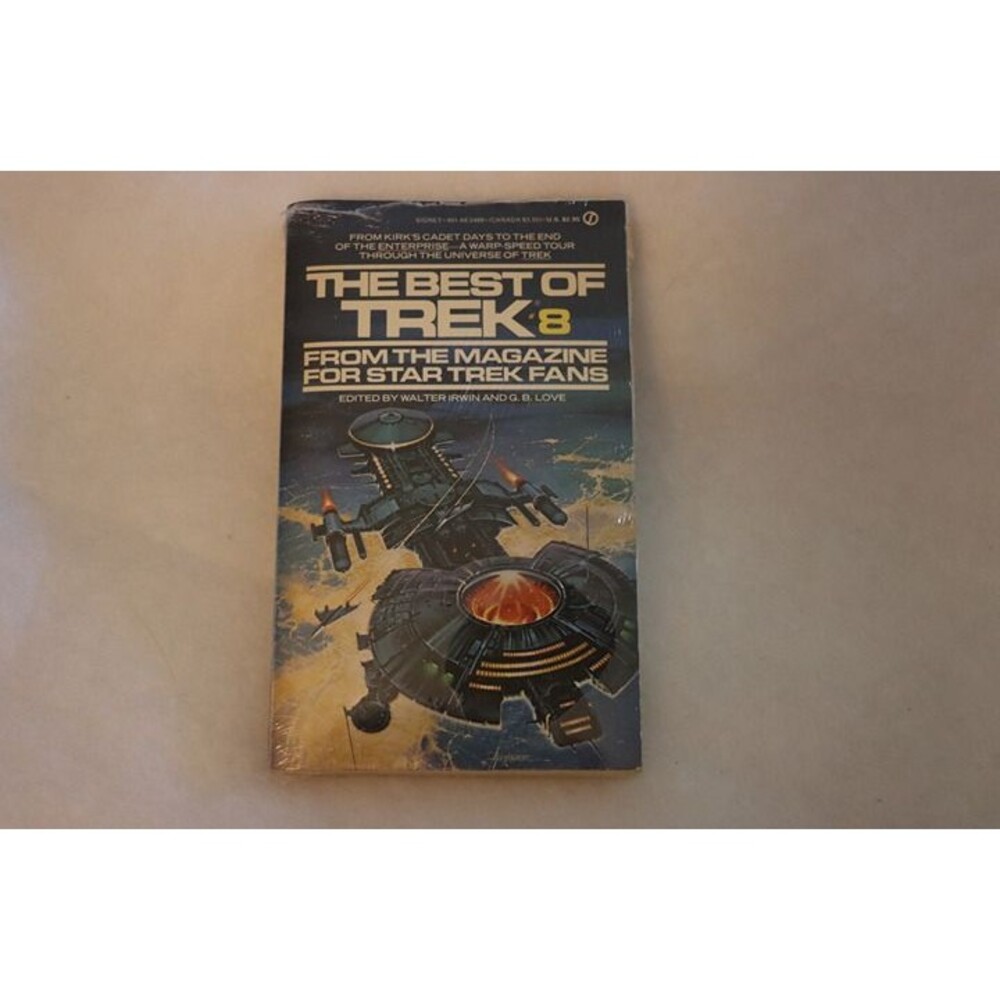 The Best of Trek #8: From the Magazine for Star Trek Fans Book, Paperback, nwt